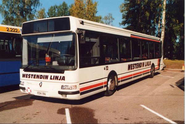 Renault Agora Line, Westendin Linja 12